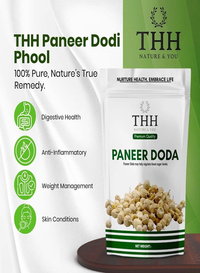 THH Paneer Doda Phool for Diabetes| Dodi (Flower)| Natural Paneer ke Phool 350gm - Image 4